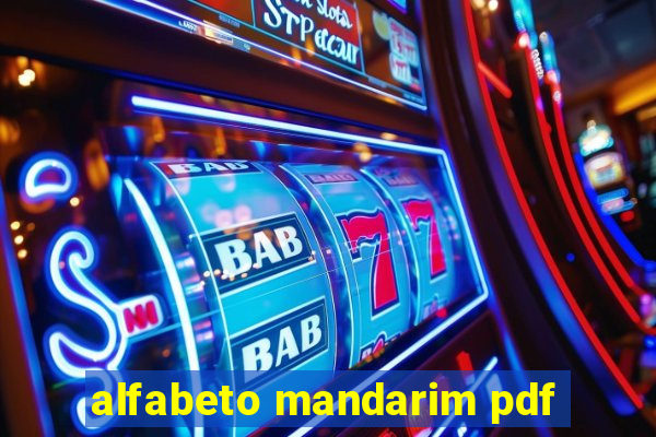 alfabeto mandarim pdf